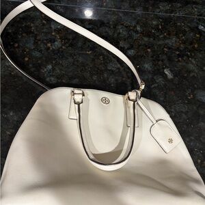 Tory Burch Robinson Saffiano Tote Bag